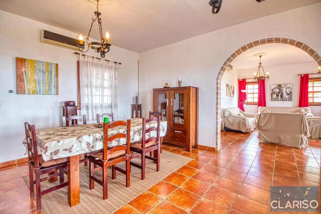 Villa Don Pedro: Ferienhaus für Gruppen mit Pool und zwei Wohneinheiten in Tijarafe auf La Palma