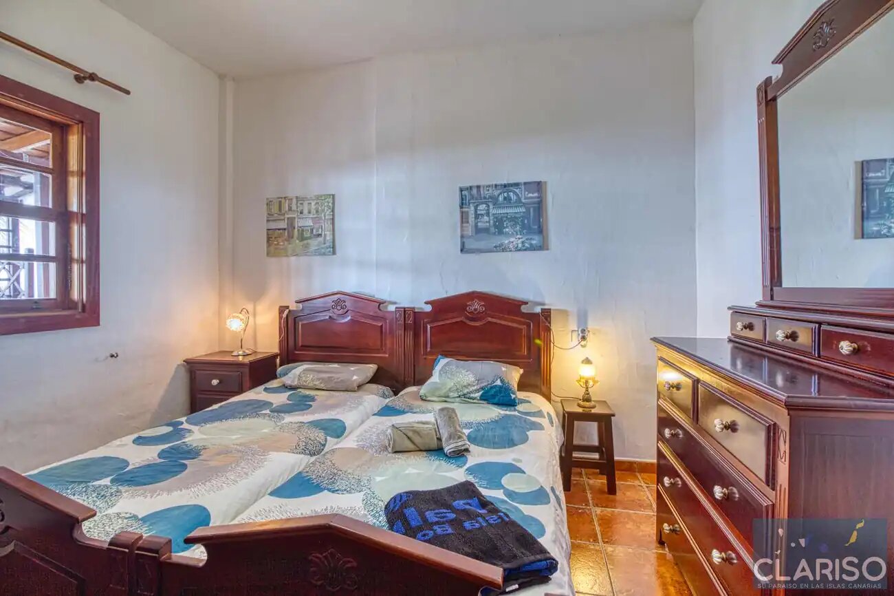 Villa Don Pedro: Ferienhaus für Gruppen mit Pool und zwei Wohneinheiten in Tijarafe auf La Palma