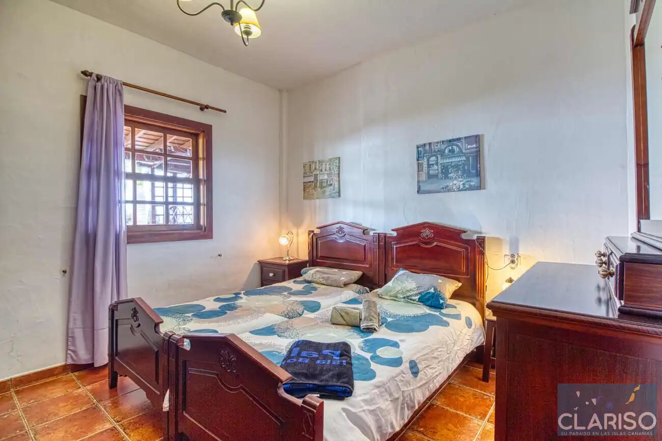 Villa Don Pedro: Ferienhaus für Gruppen mit Pool und zwei Wohneinheiten in Tijarafe auf La Palma