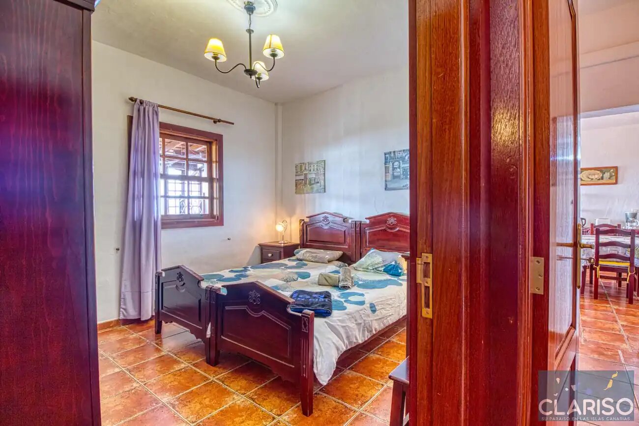 Villa Don Pedro: Ferienhaus für Gruppen mit Pool und zwei Wohneinheiten in Tijarafe auf La Palma