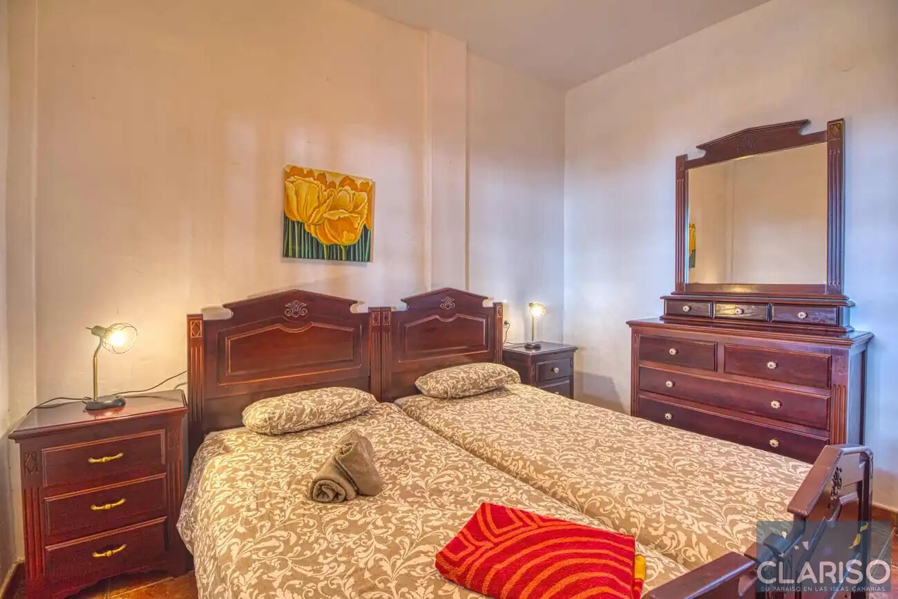 Villa Don Pedro: Ferienhaus für Gruppen mit Pool und zwei Wohneinheiten in Tijarafe auf La Palma