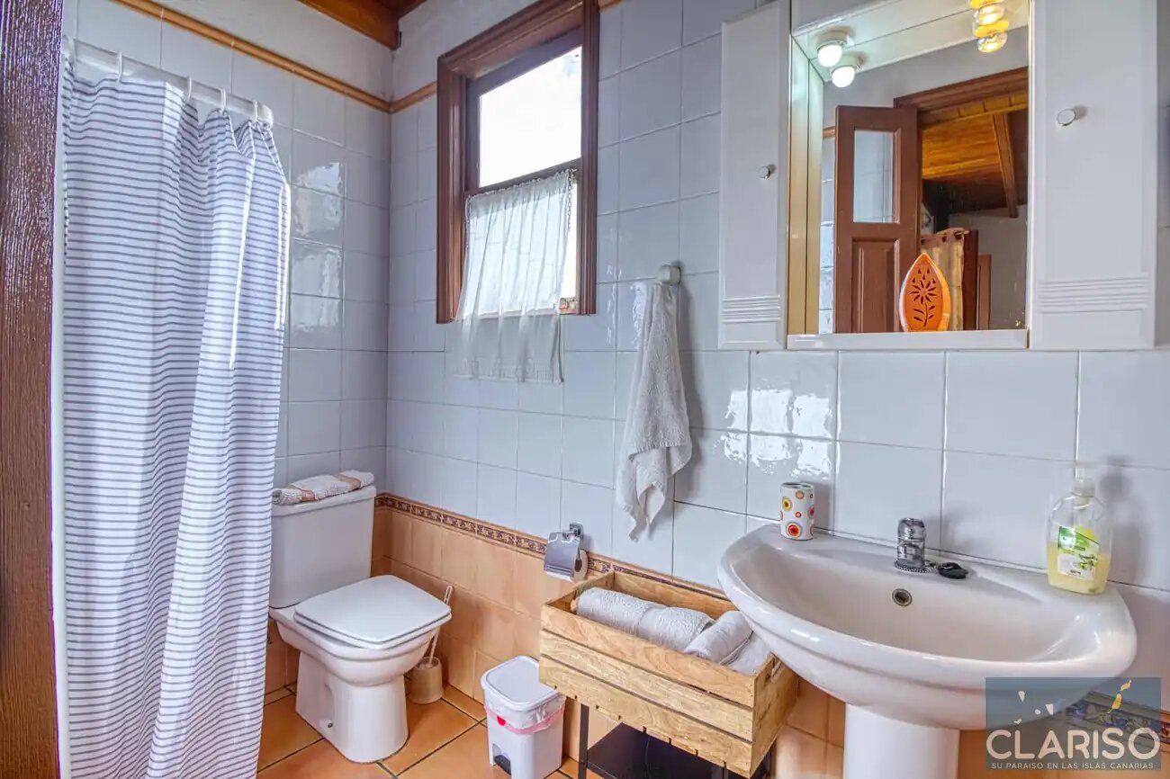 Casa Los Marantes 2: Ferienhaus mit Kamin und Meerblick auf 812 m in Puntagorda auf La Palma