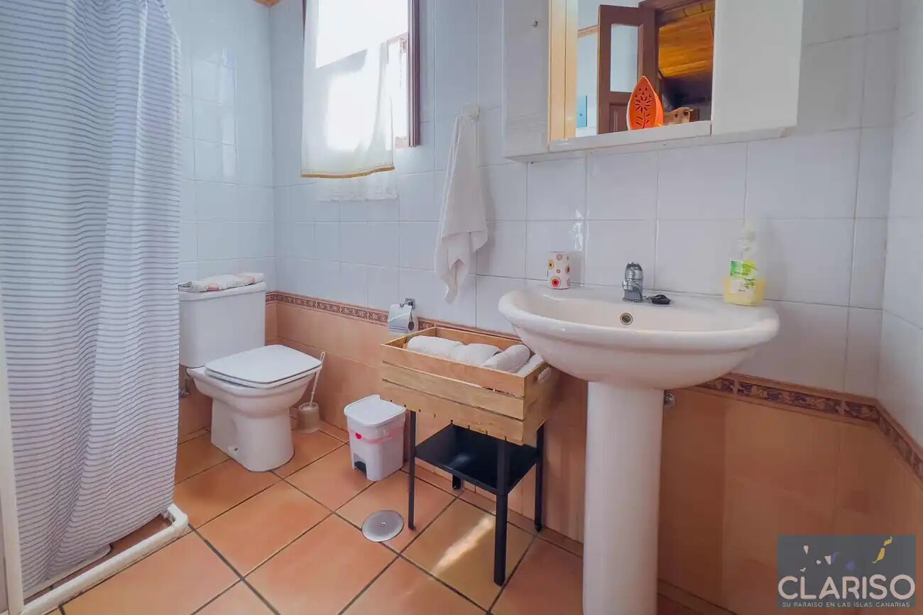 Casa Los Marantes 2: Ferienhaus mit Kamin und Meerblick auf 812 m in Puntagorda auf La Palma