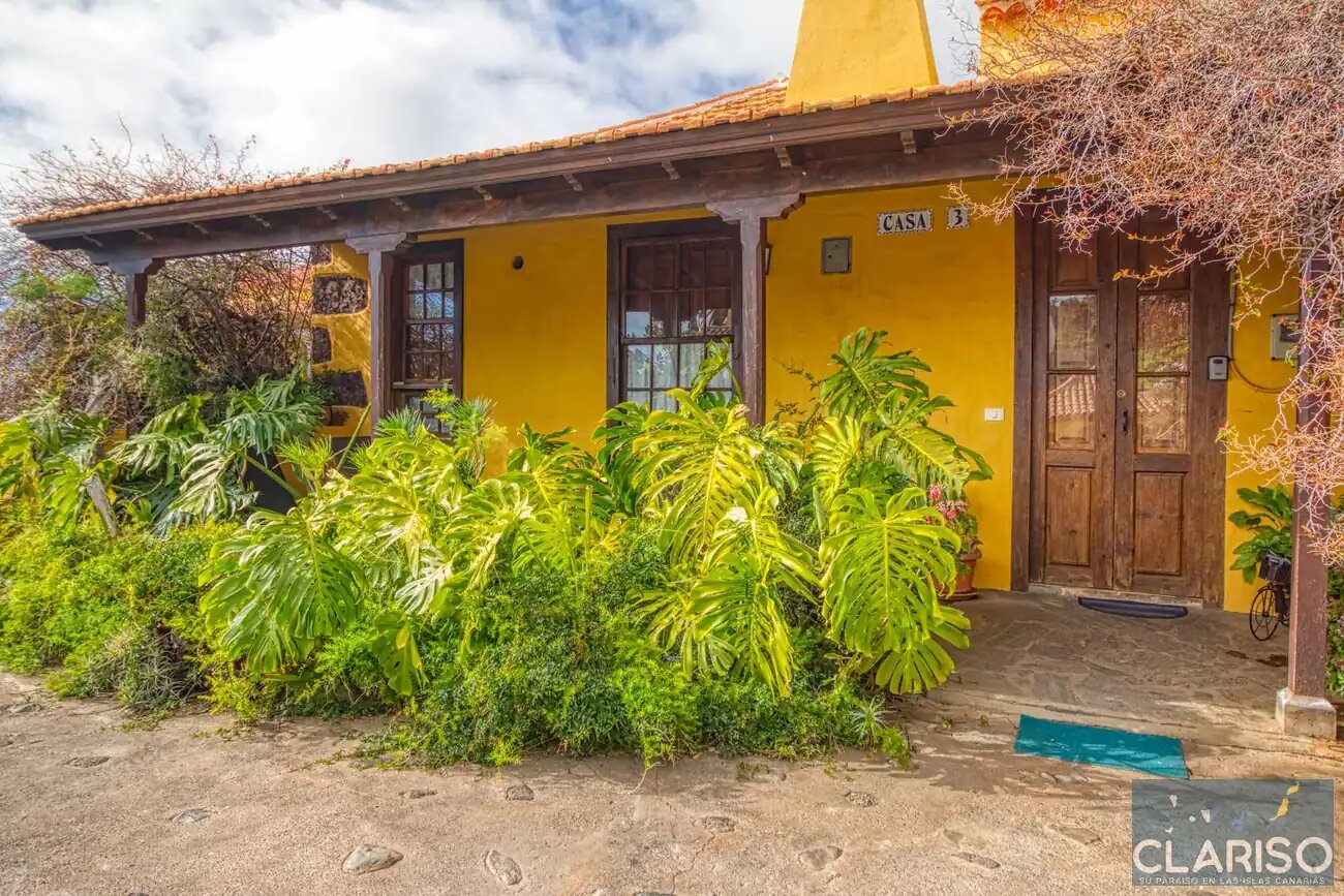 Casa Los Marantes 3: Ferienhaus mit Kamin und großzügigem Wohnbereich auf 812 m in Puntagorda auf La Palma