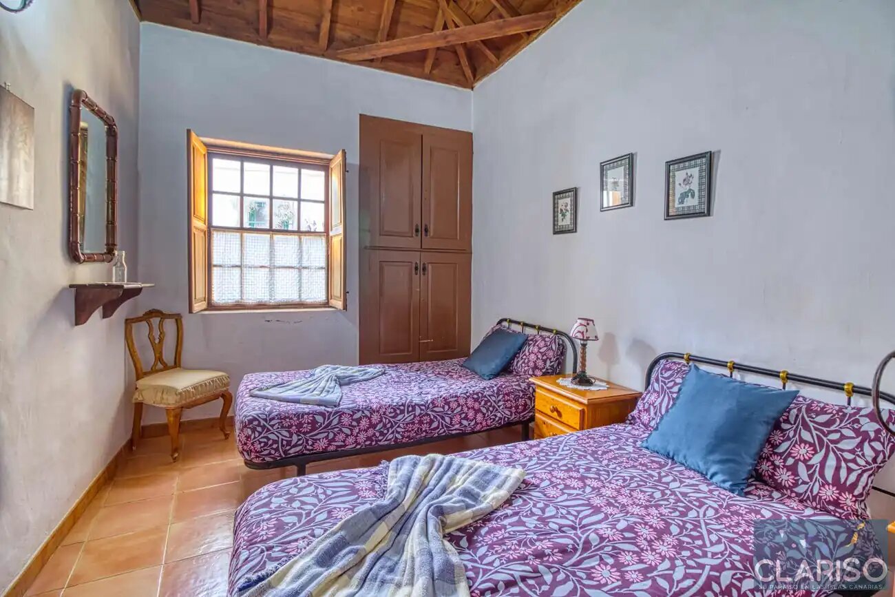 Casa Los Marantes 3: Ferienhaus mit Kamin und großzügigem Wohnbereich auf 812 m in Puntagorda auf La Palma