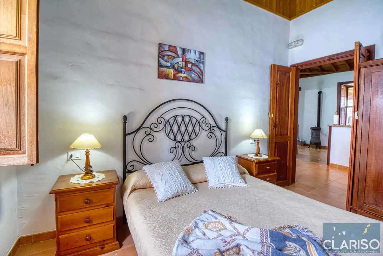 Casa Los Marantes 3: Ferienhaus mit Kamin und großzügigem Wohnbereich auf 812 m in Puntagorda auf La Palma