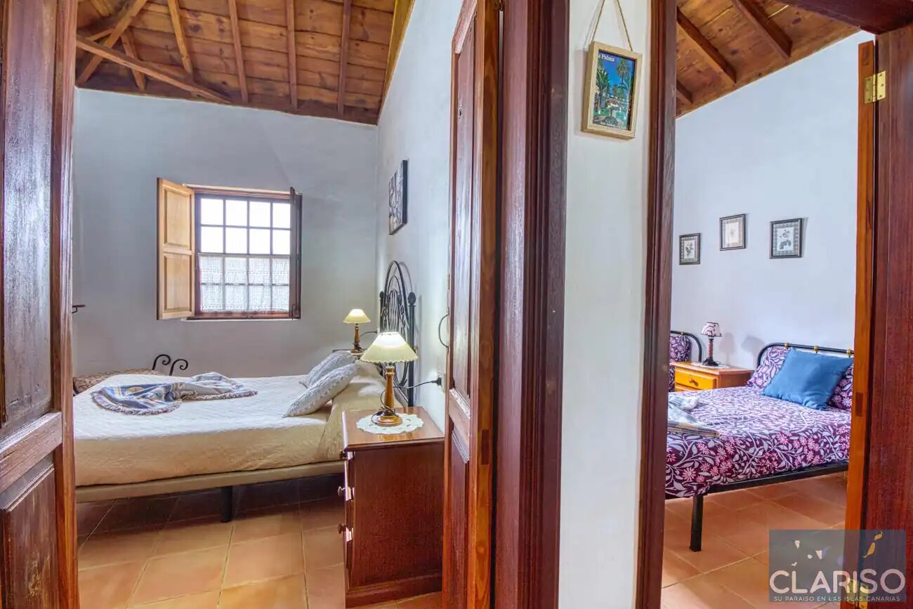 Casa Los Marantes 3: Ferienhaus mit Kamin und großzügigem Wohnbereich auf 812 m in Puntagorda auf La Palma