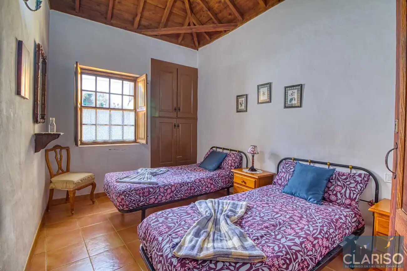 Casa Los Marantes 3: Ferienhaus mit Kamin und großzügigem Wohnbereich auf 812 m in Puntagorda auf La Palma