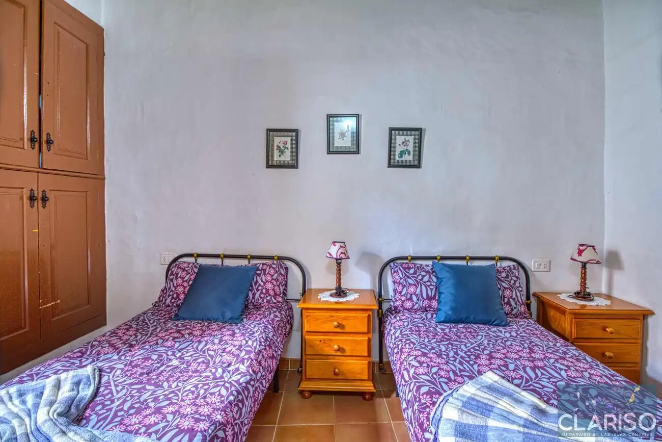Casa Los Marantes 3: Ferienhaus mit Kamin und großzügigem Wohnbereich auf 812 m in Puntagorda auf La Palma