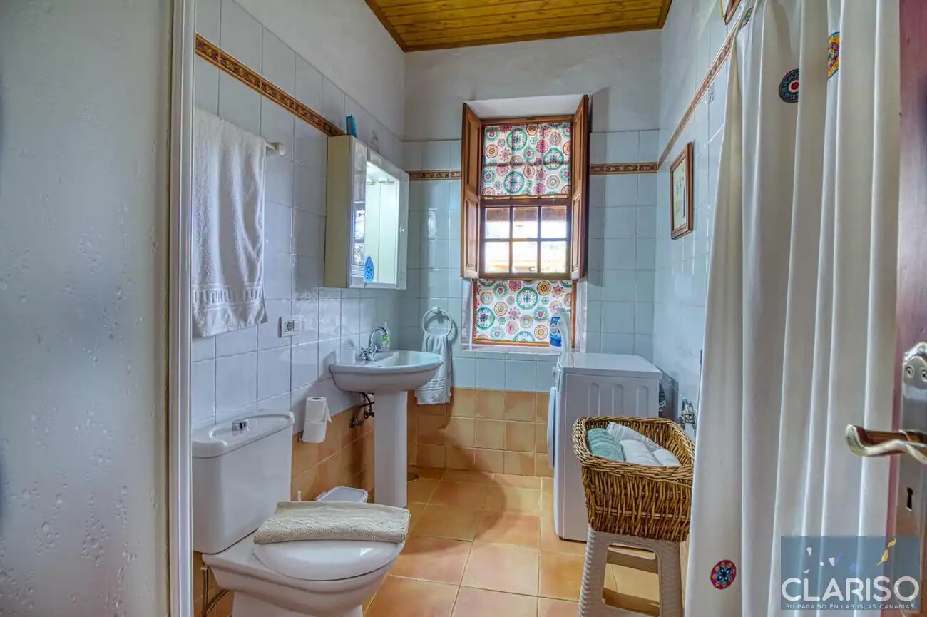 Casa Los Marantes 3: Ferienhaus mit Kamin und großzügigem Wohnbereich auf 812 m in Puntagorda auf La Palma