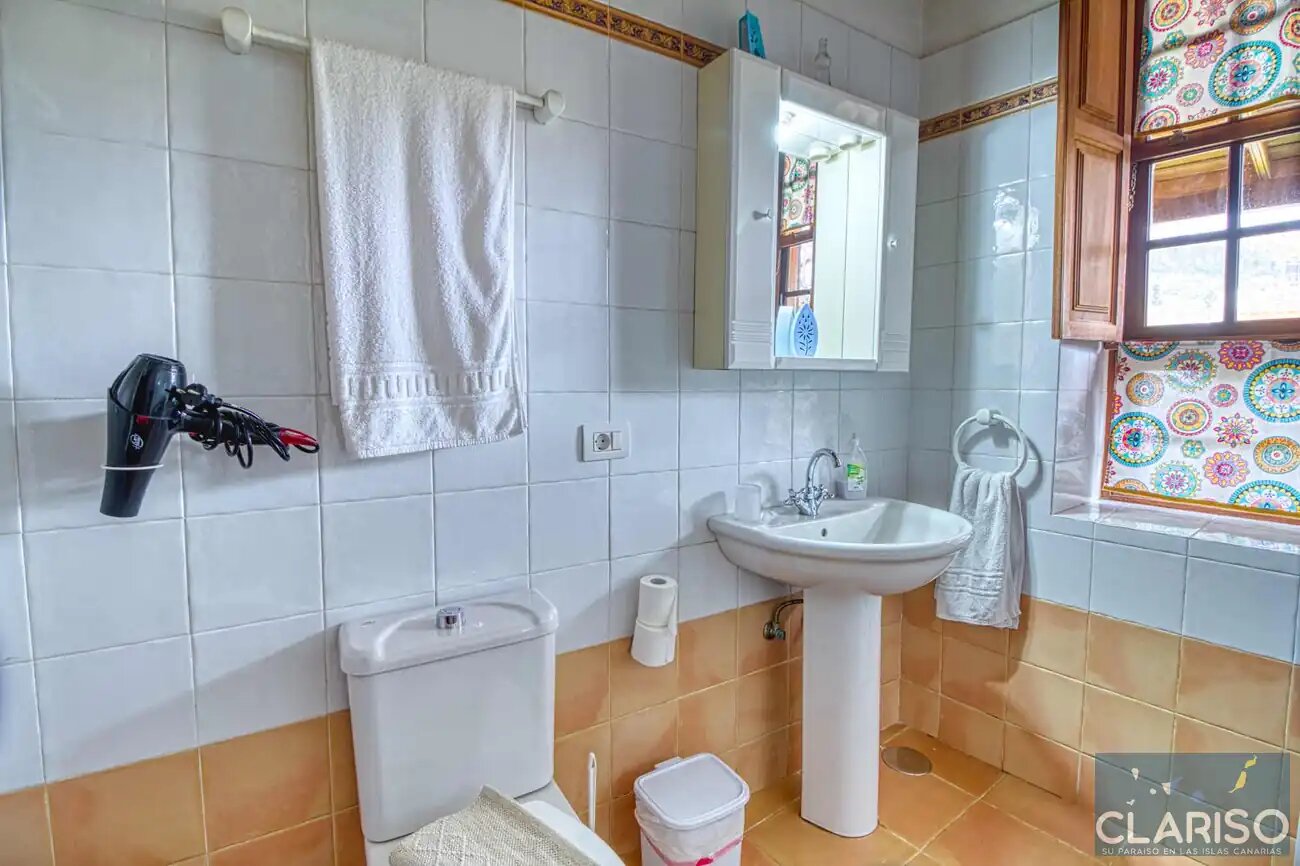 Casa Los Marantes 3: Ferienhaus mit Kamin und großzügigem Wohnbereich auf 812 m in Puntagorda auf La Palma