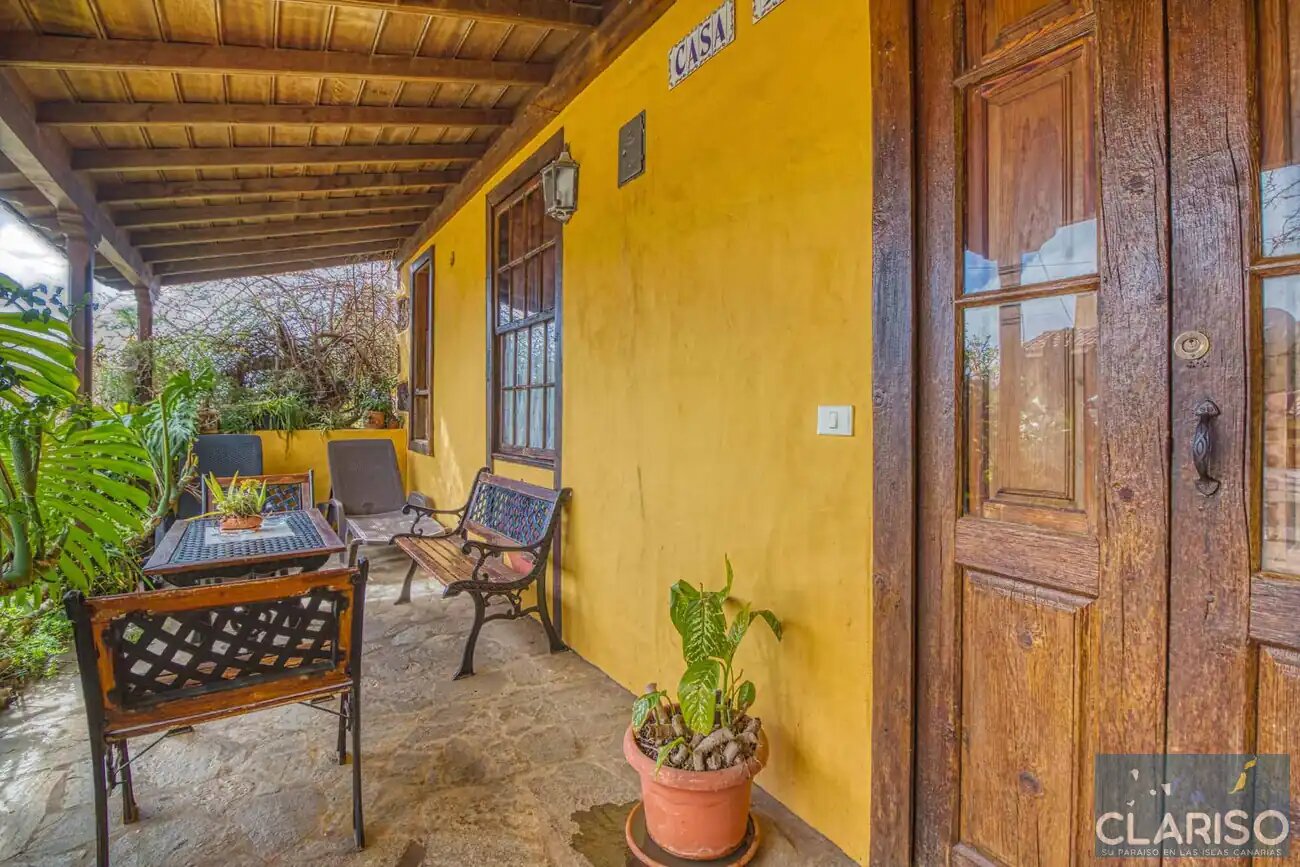 Casa Los Marantes 3: Ferienhaus mit Kamin und großzügigem Wohnbereich auf 812 m in Puntagorda auf La Palma