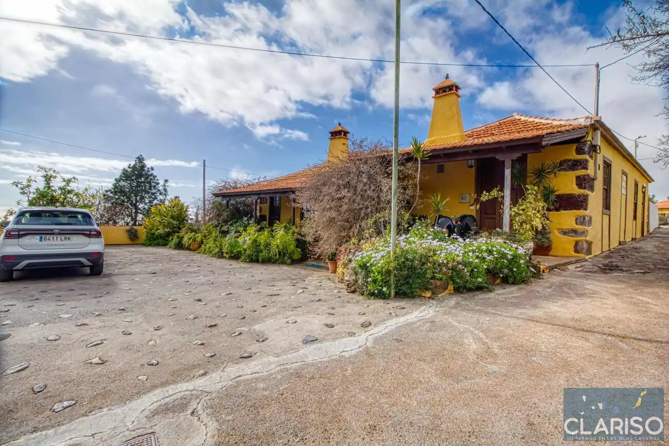 Casa Los Marantes 3: Ferienhaus mit Kamin und großzügigem Wohnbereich auf 812 m in Puntagorda auf La Palma