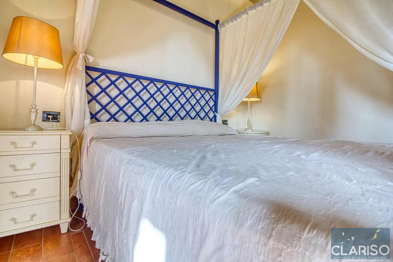 Villa Nerea: Ferienhaus mit Pool und tropischem Palmengarten in Tijarafe auf La Palma