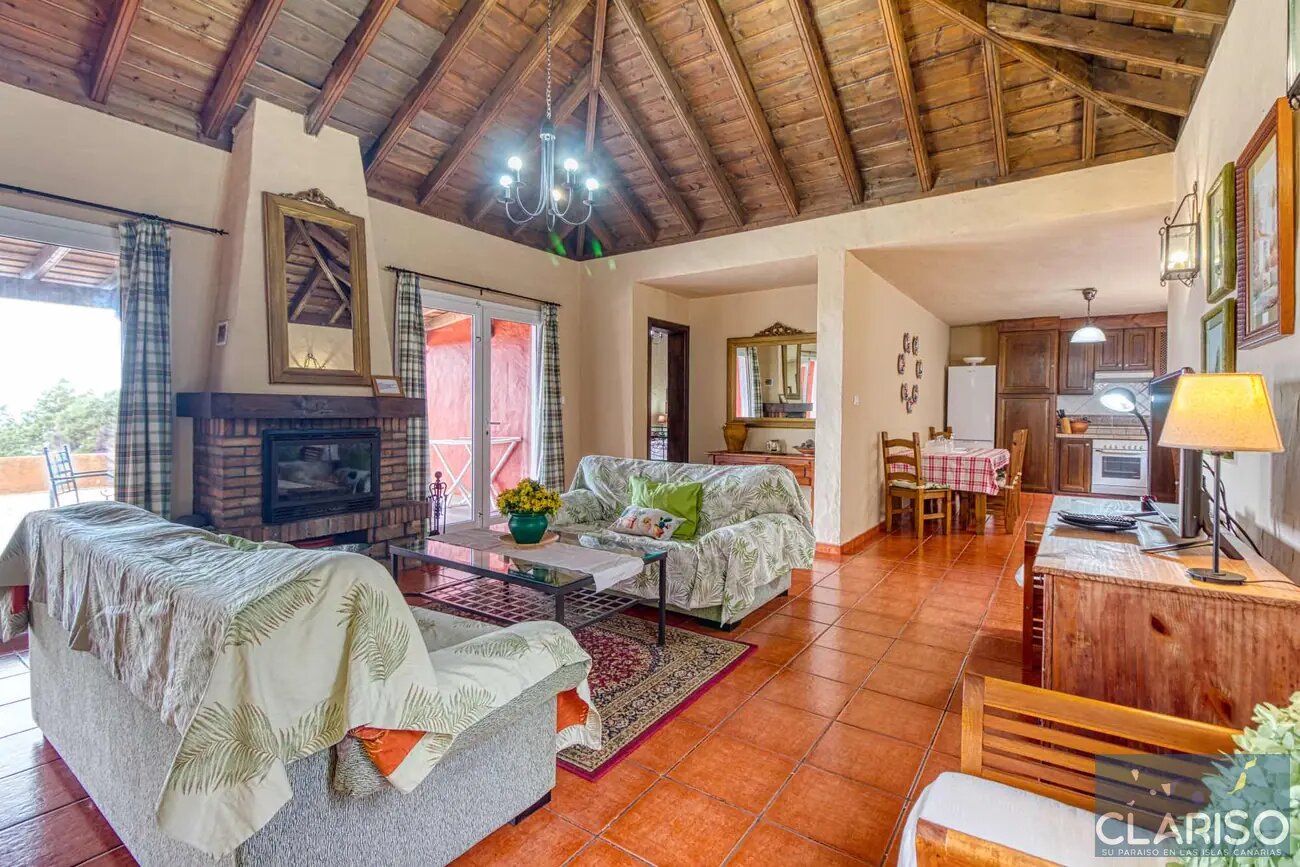 Villa Cerca Roja: Privatestes Ferienhaus der Anlage Villas las Cercas in El Paso auf La Palma