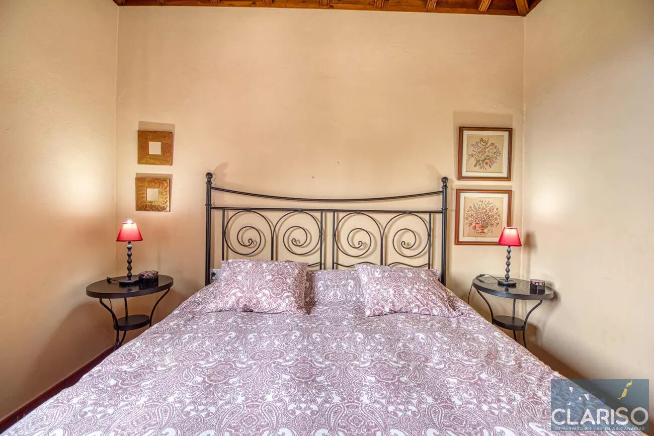 Villa Cerca Amarilla: Ferienhaus mit Meerblick und Vulkanpanorama auf der obersten Terrasse in El Paso auf La Palma