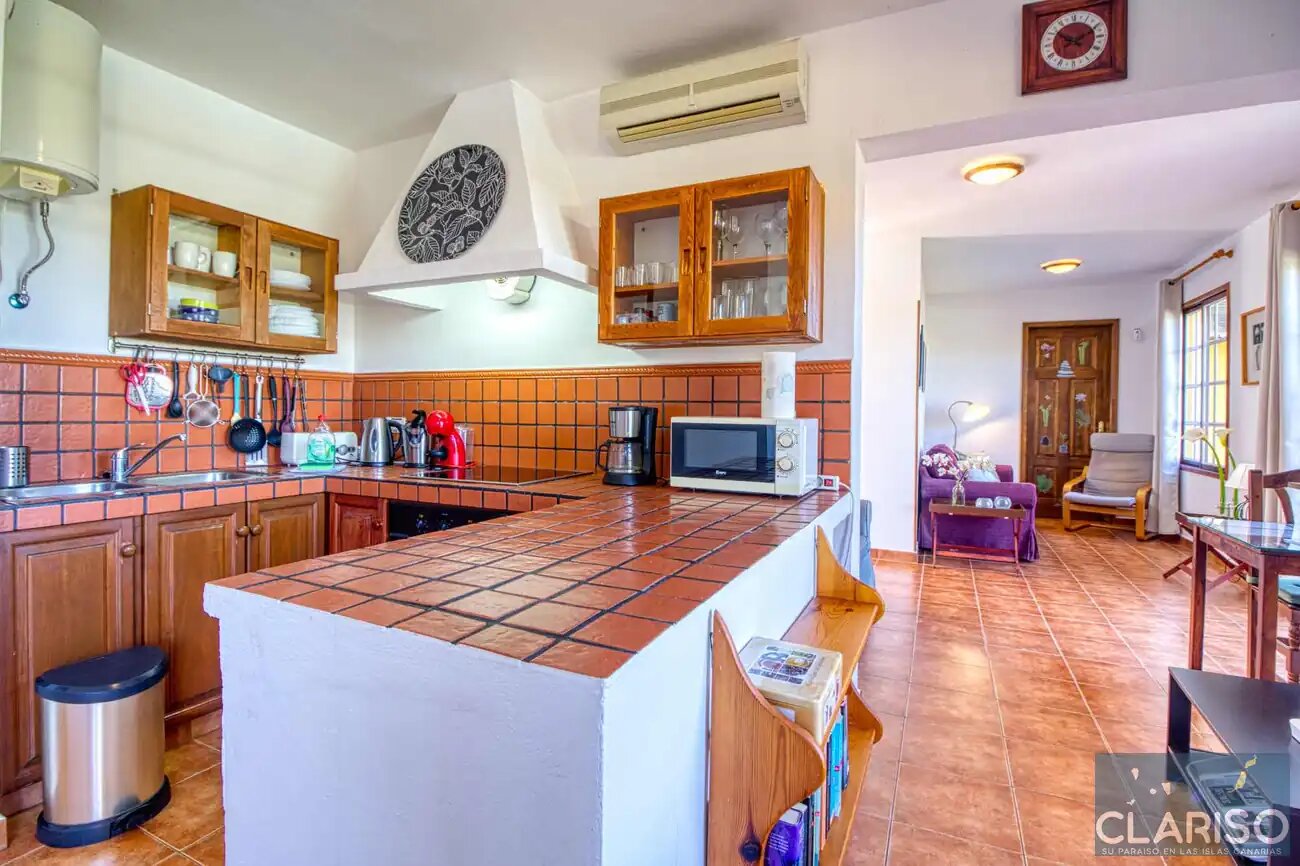 Casa El Salto: Ferienhaus auf einer Avocadofinca mit Pool in Los Llanos de Aridane auf La Palma