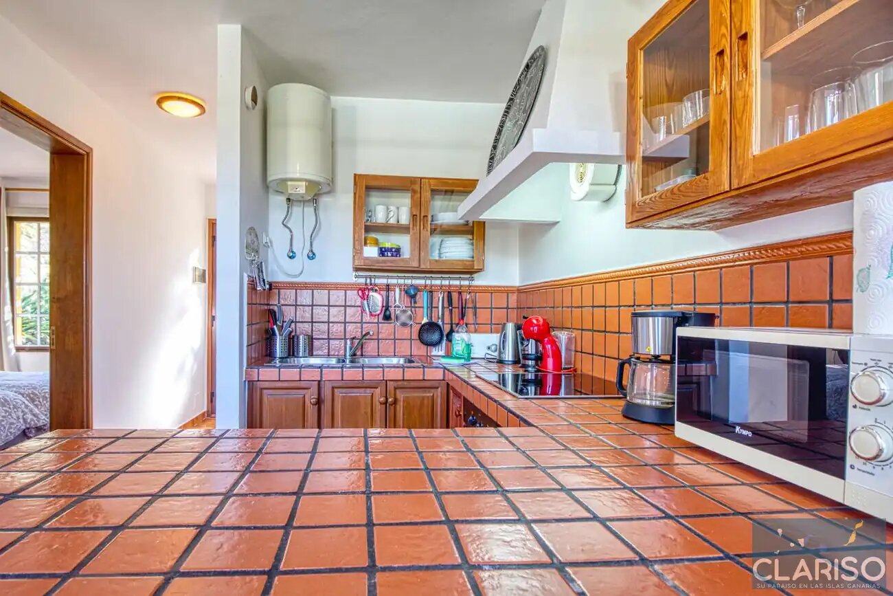 Casa El Salto: Ferienhaus auf einer Avocadofinca mit Pool in Los Llanos de Aridane auf La Palma