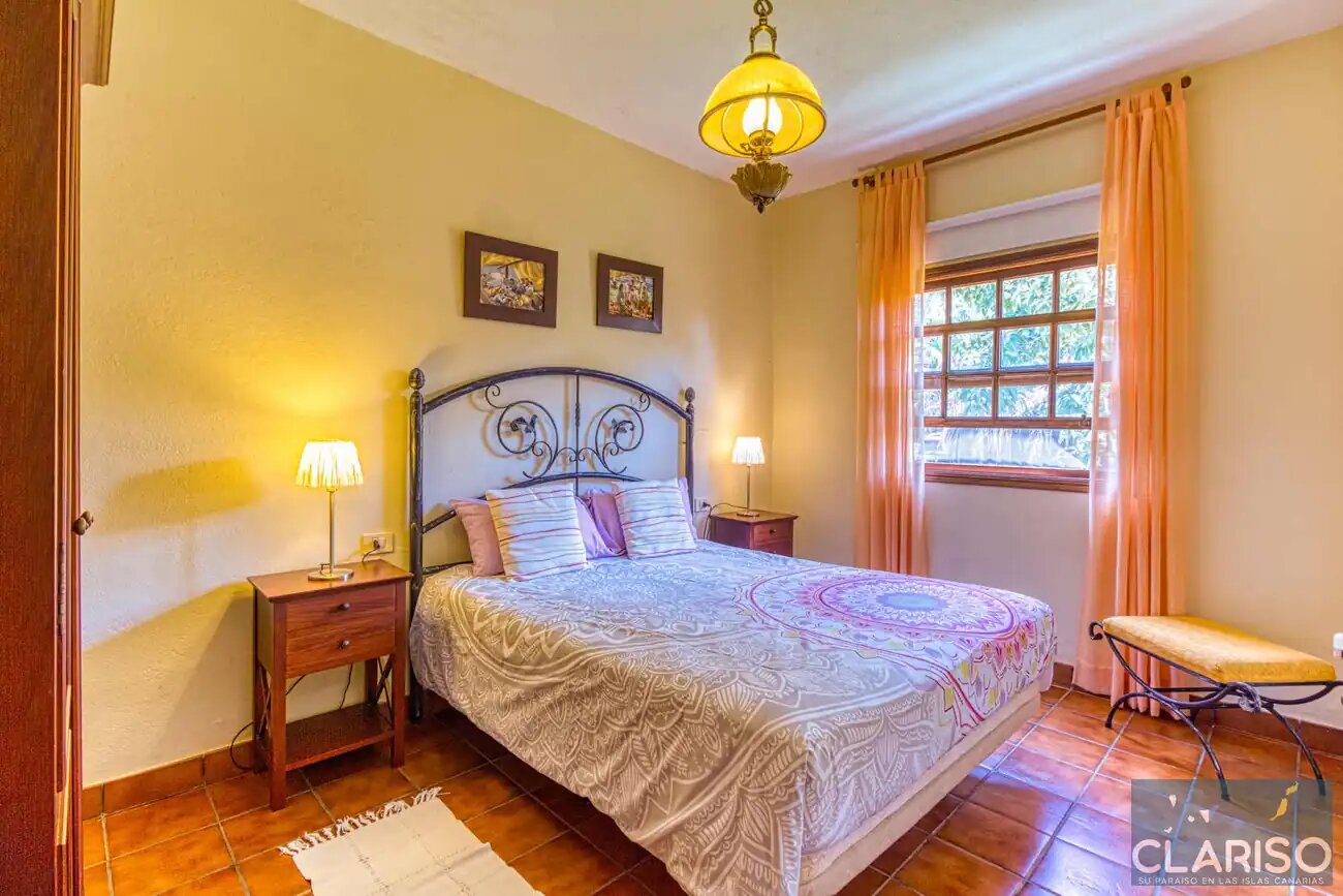 Casa Pilar: Ferienhaus mit Gemüse-Ernte-Garten und Pool in La Punta, Tijarafe auf La Palma