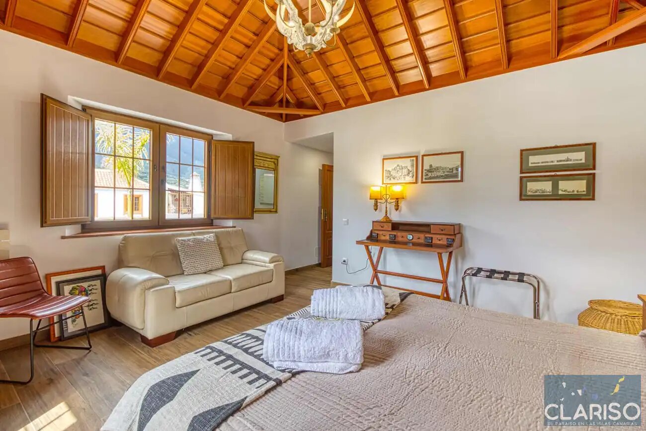 Casa Antonio Villas Morera: Ferienhaus mit solargeheiztem Pool unter Montaña de la Breña in Breña Baja auf La Palma