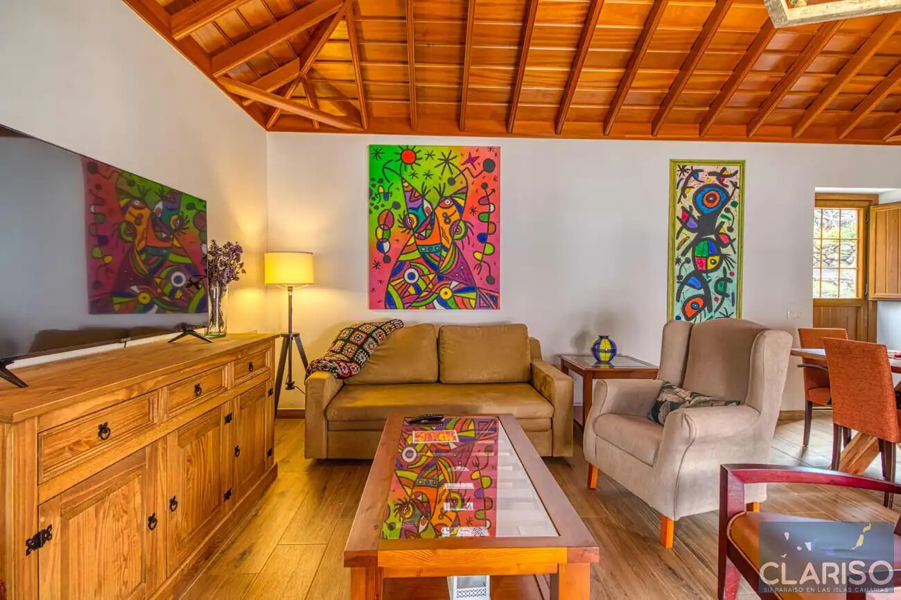Casa Antonio Villas Morera: Ferienhaus mit solargeheiztem Pool unter Montaña de la Breña in Breña Baja auf La Palma