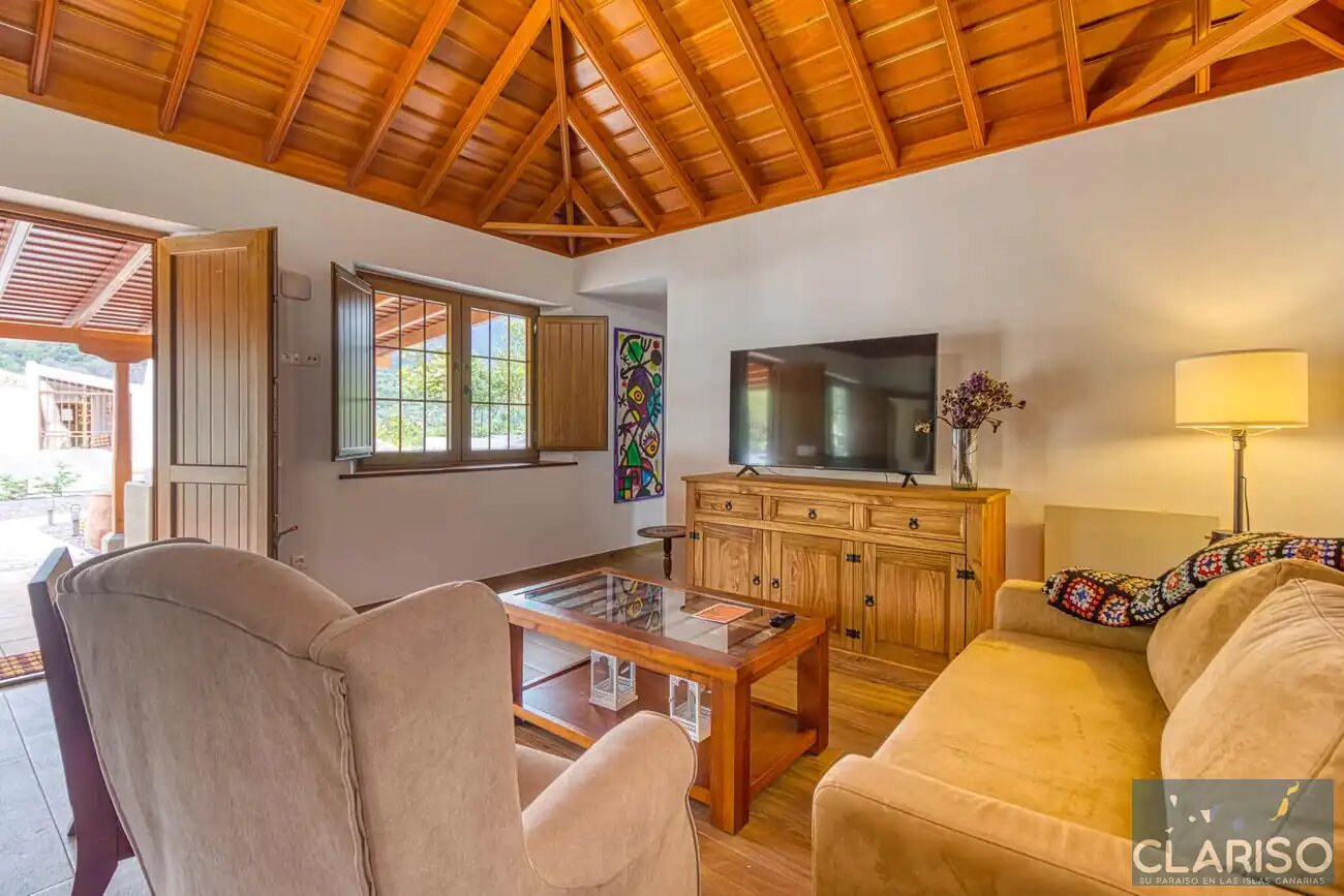 Casa Antonio Villas Morera: Ferienhaus mit solargeheiztem Pool unter Montaña de la Breña in Breña Baja auf La Palma