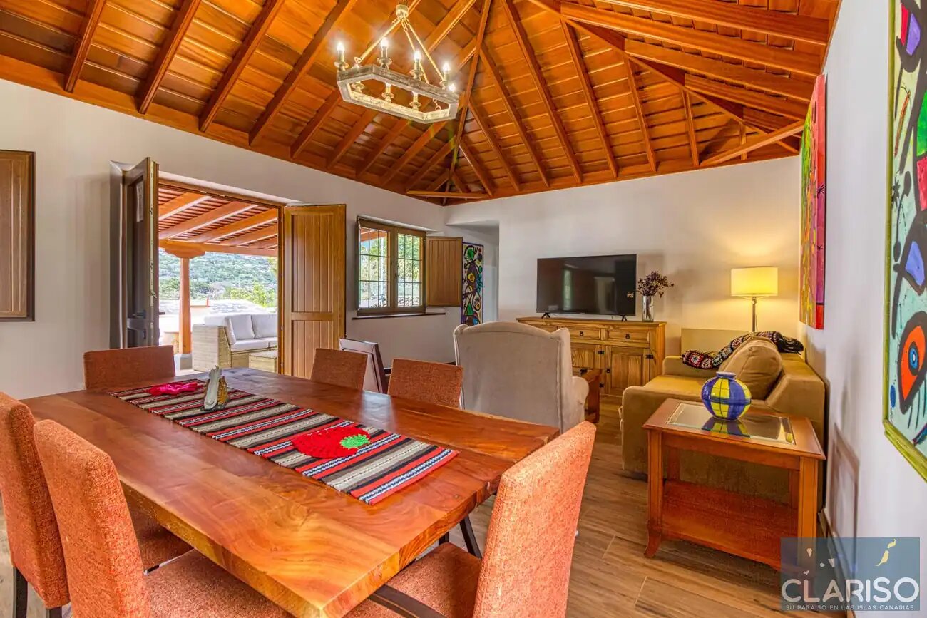 Casa Antonio Villas Morera: Ferienhaus mit solargeheiztem Pool unter Montaña de la Breña in Breña Baja auf La Palma