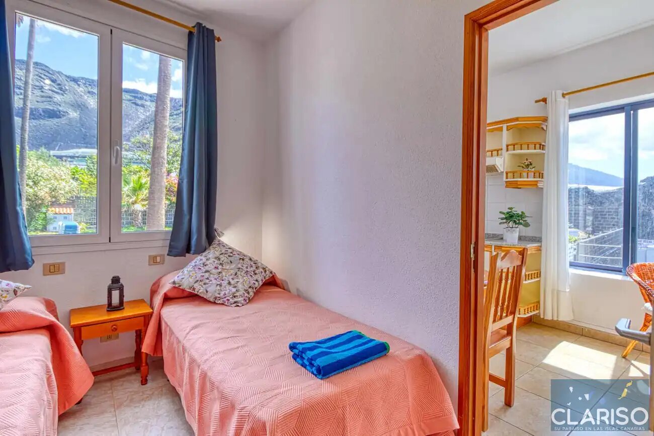 Apartamentos La Bayana 6: Ferienwohnung mit Meerblick direkt am Atlantik nahe Puerto Naos auf La Palma