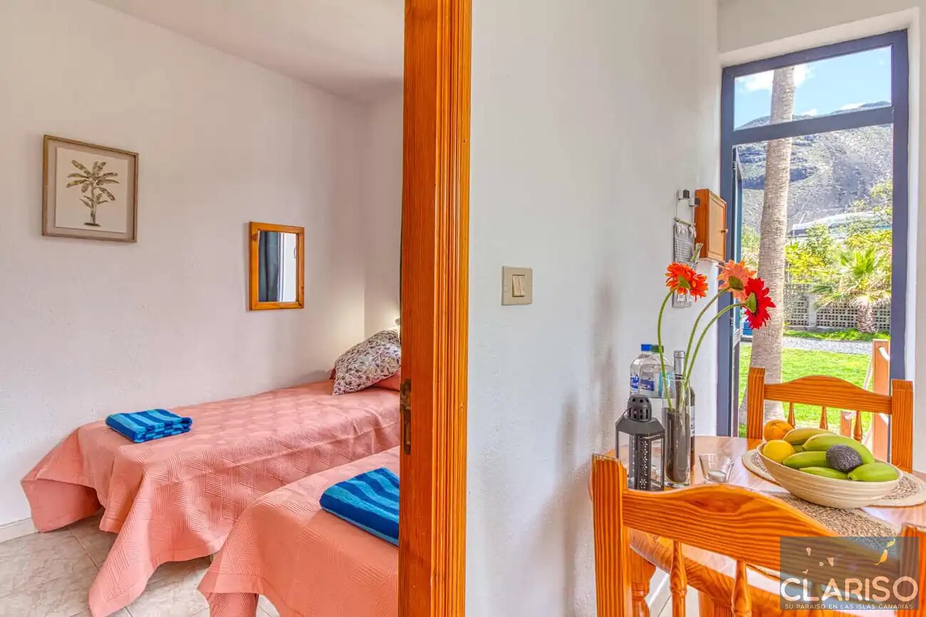 Apartamentos La Bayana 6: Ferienwohnung mit Meerblick direkt am Atlantik nahe Puerto Naos auf La Palma