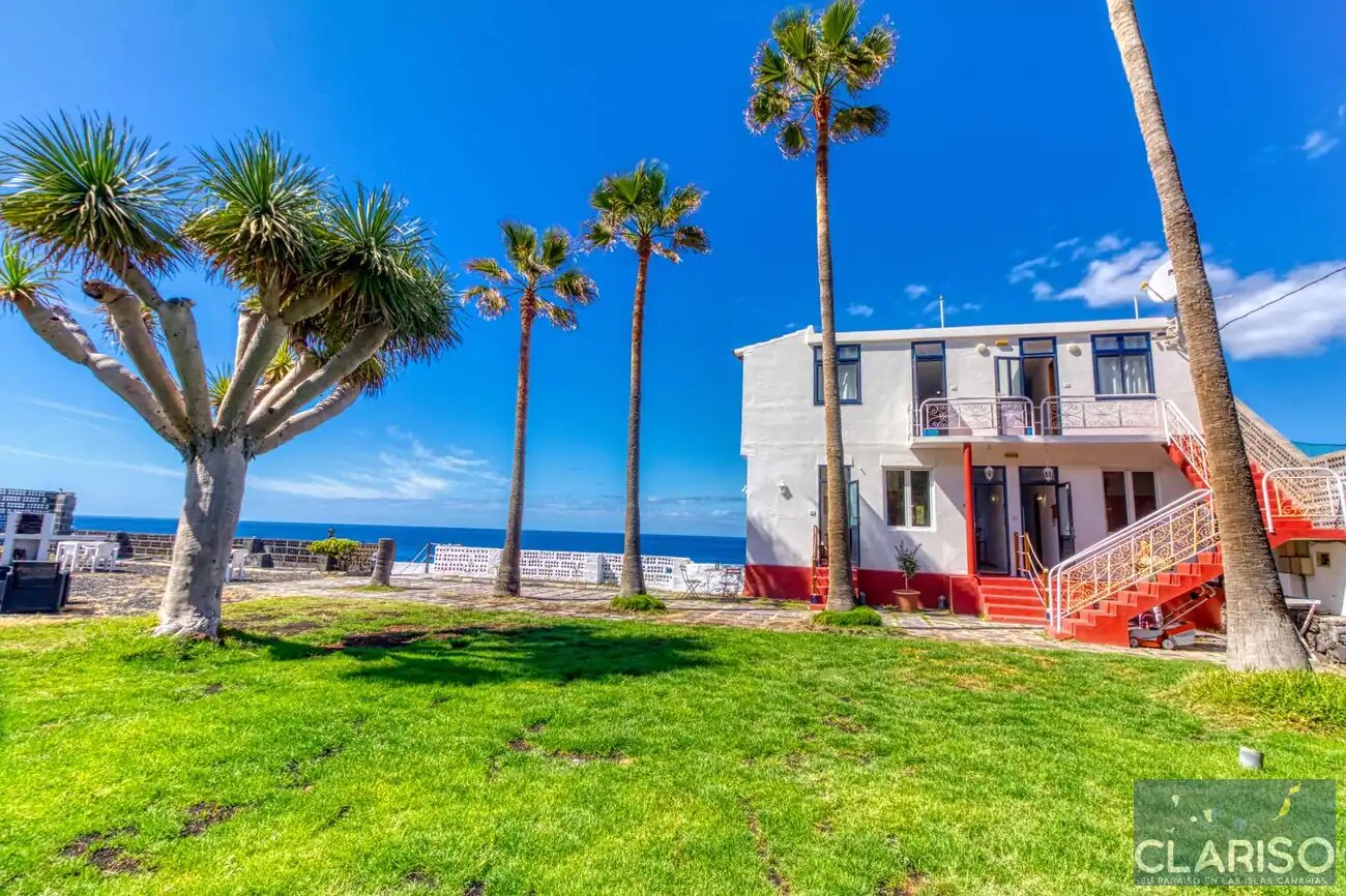 Apartamentos La Bayana 6: Ferienwohnung mit Meerblick direkt am Atlantik nahe Puerto Naos auf La Palma