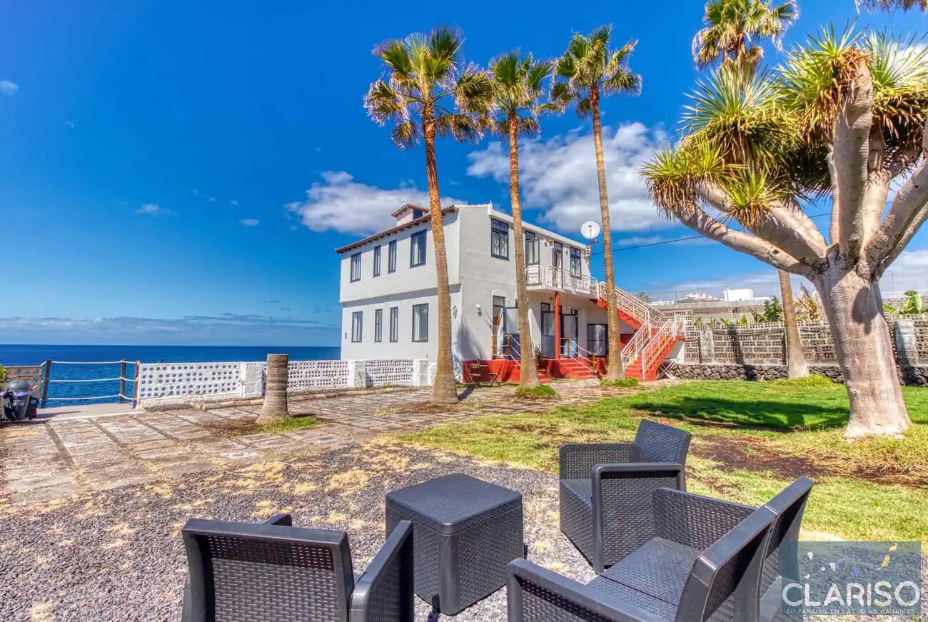 Apartamentos La Bayana 6: Ferienwohnung mit Meerblick direkt am Atlantik nahe Puerto Naos auf La Palma