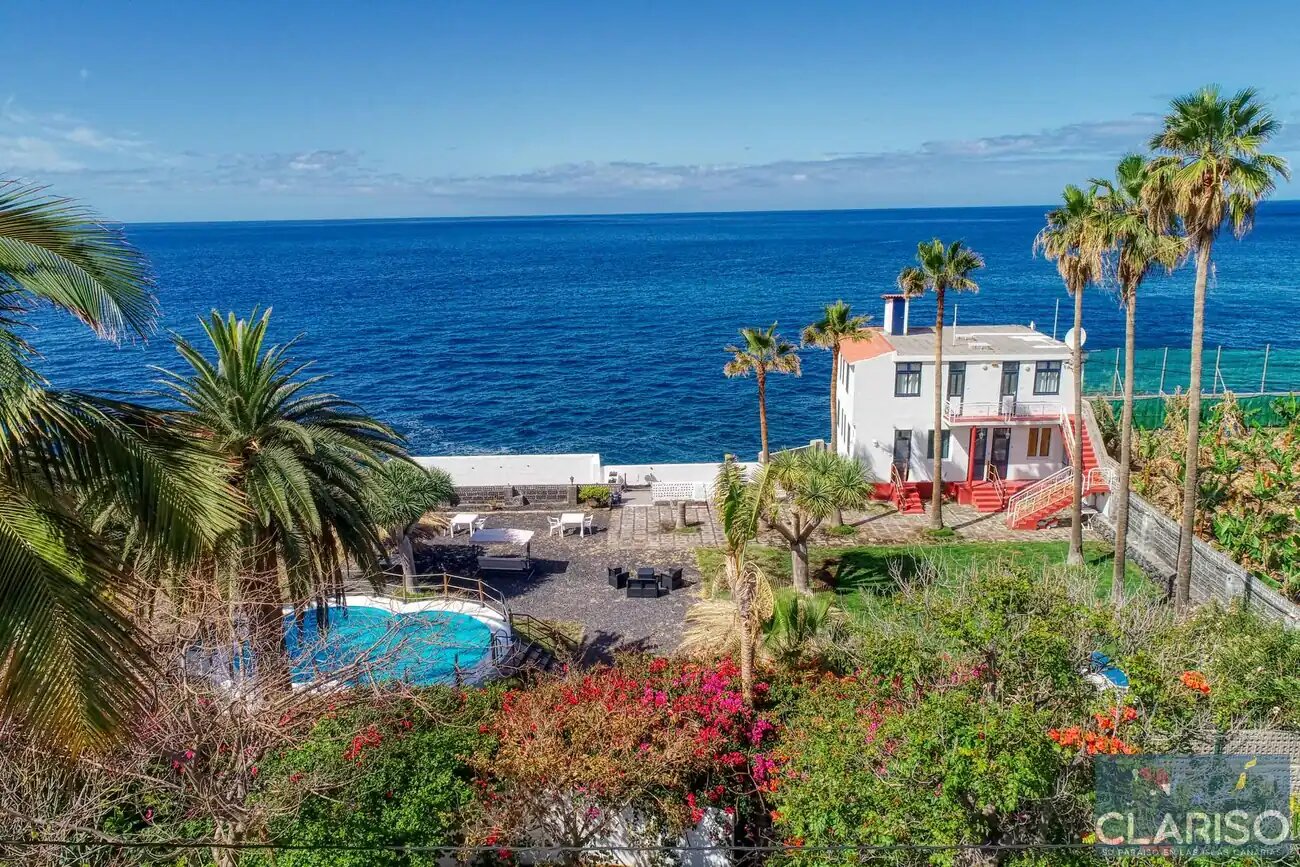 Apartamentos La Bayana 6: Ferienwohnung mit Meerblick direkt am Atlantik nahe Puerto Naos auf La Palma