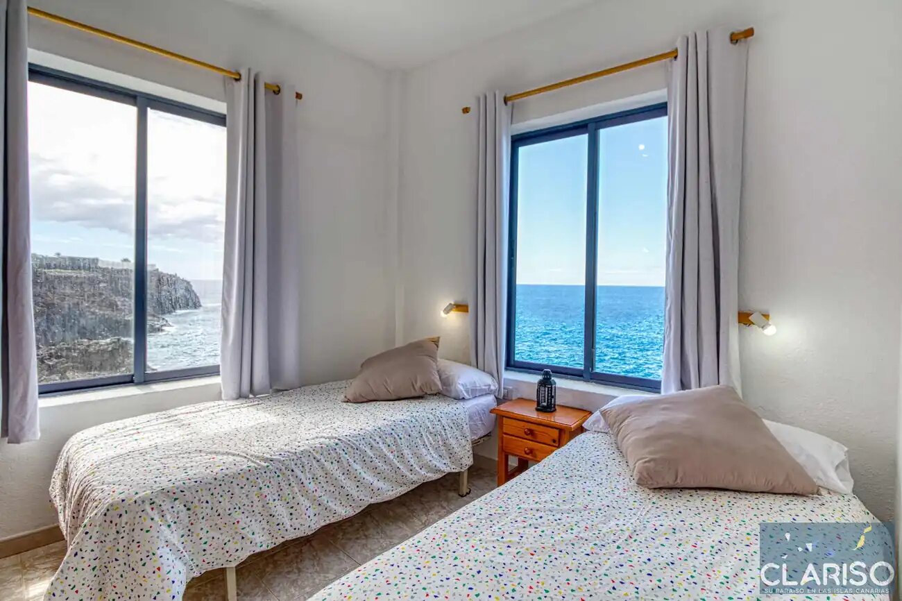 Apartamentos La Bayana 5: Ferienwohnung direkt am Atlantik nahe Puerto Naos auf La Palma