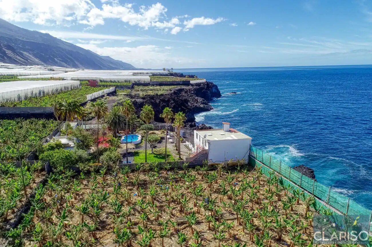 Apartamentos La Bayana 5: Ferienwohnung direkt am Atlantik nahe Puerto Naos auf La Palma
