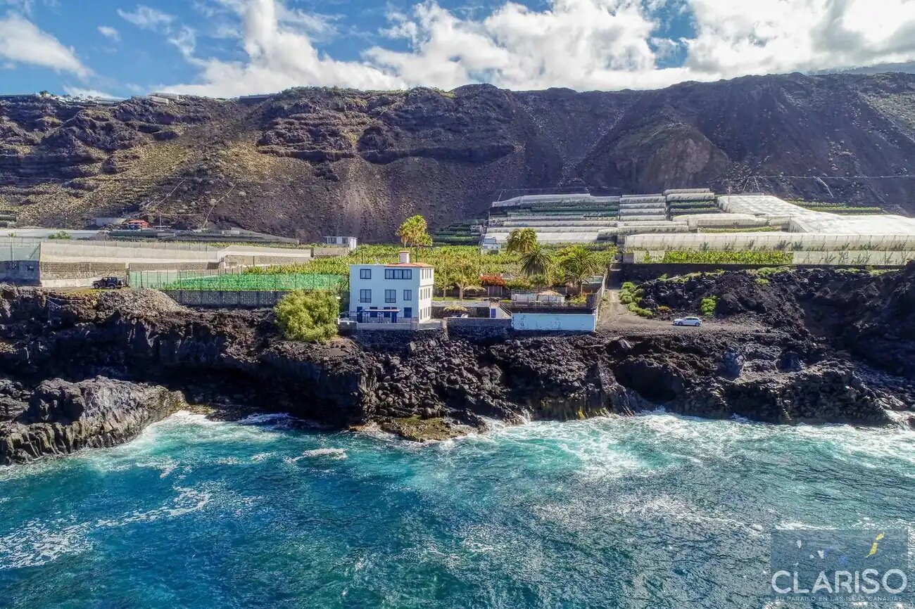 Apartamentos La Bayana 5: Ferienwohnung direkt am Atlantik nahe Puerto Naos auf La Palma