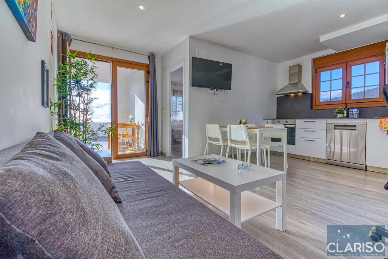 Cerca Nueva B1: Ferienwohnung unterhalb des Vulkans Tajogaite mit privater Terrasse in El Paso auf La Palma