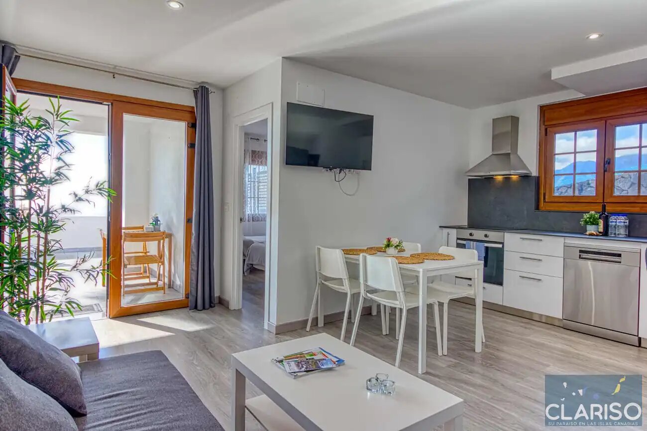 Cerca Nueva B1: Ferienwohnung unterhalb des Vulkans Tajogaite mit privater Terrasse in El Paso auf La Palma