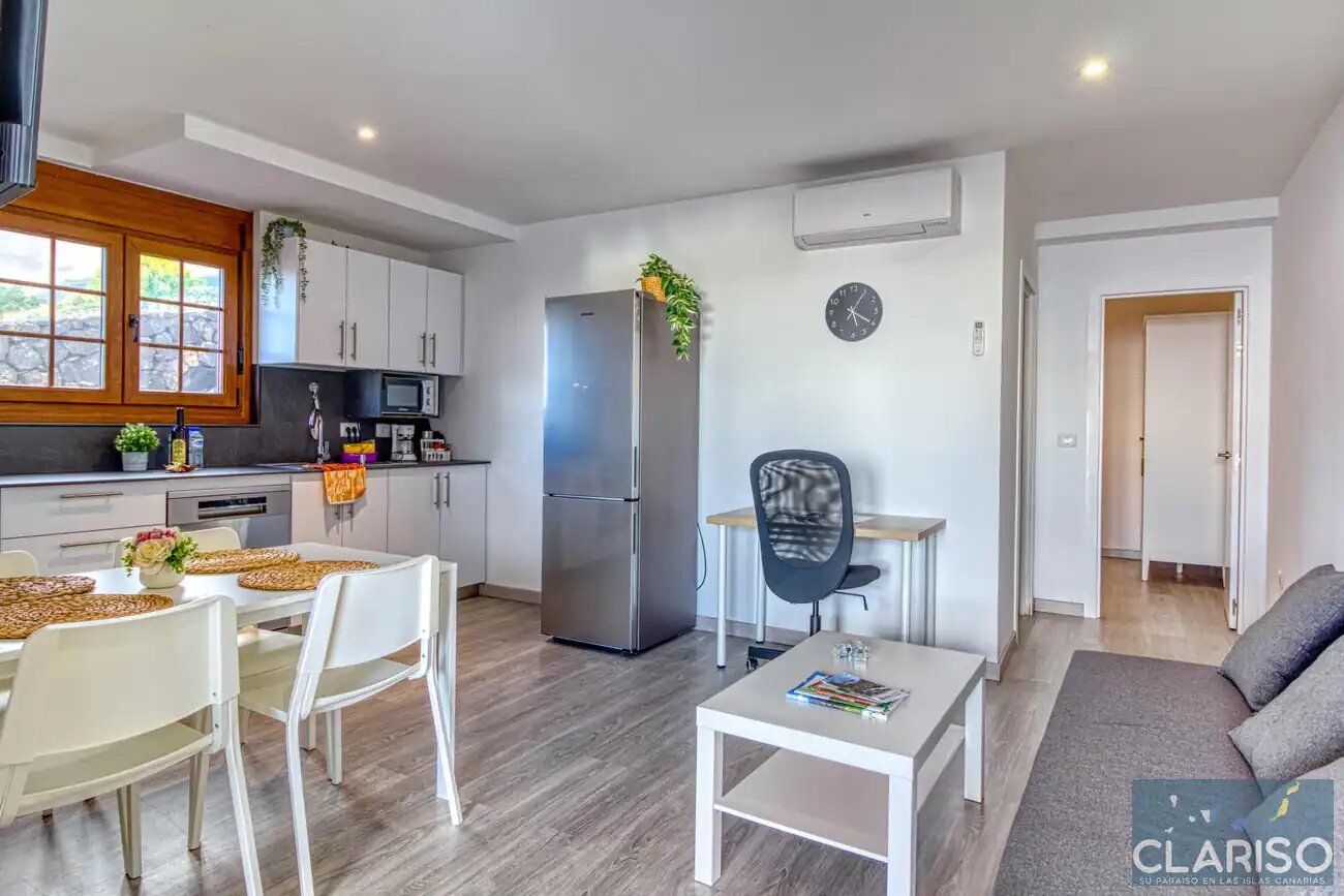 Cerca Nueva B1: Ferienwohnung unterhalb des Vulkans Tajogaite mit privater Terrasse in El Paso auf La Palma