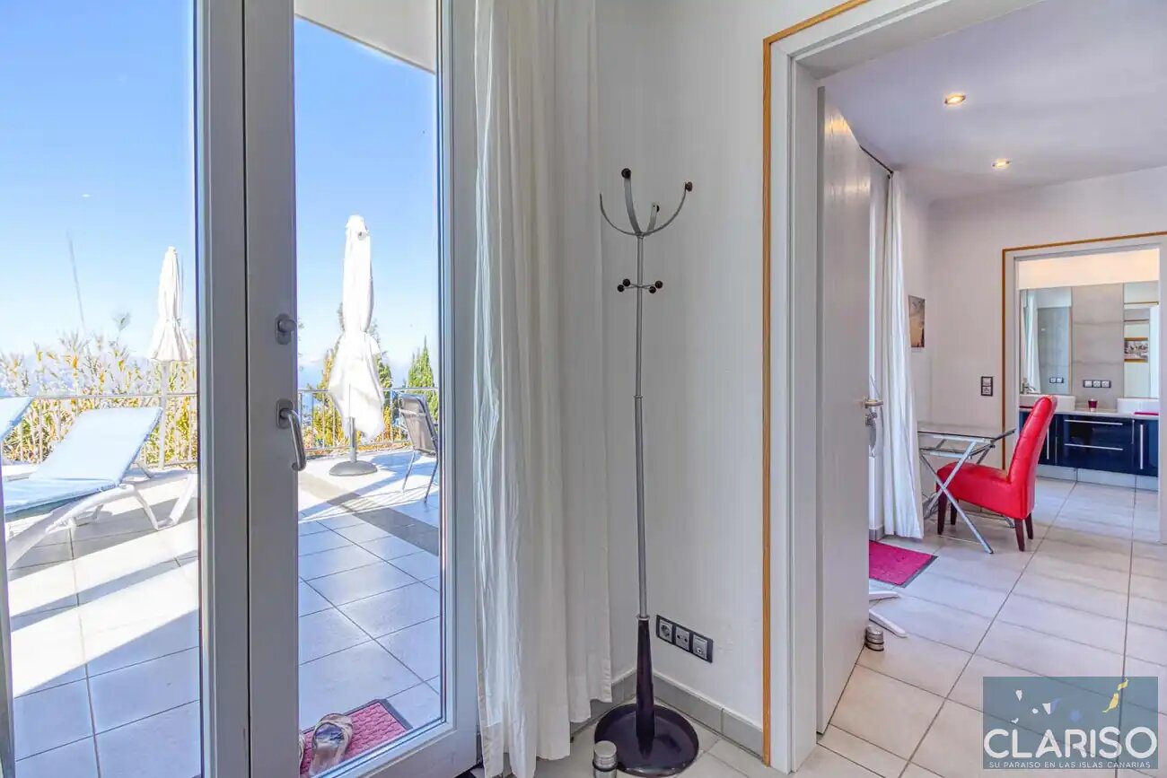 Villa Buena Vista: Ferienhaus mit inklusive Pool und Sauna auf 830 m in Tijarafe auf La Palma
