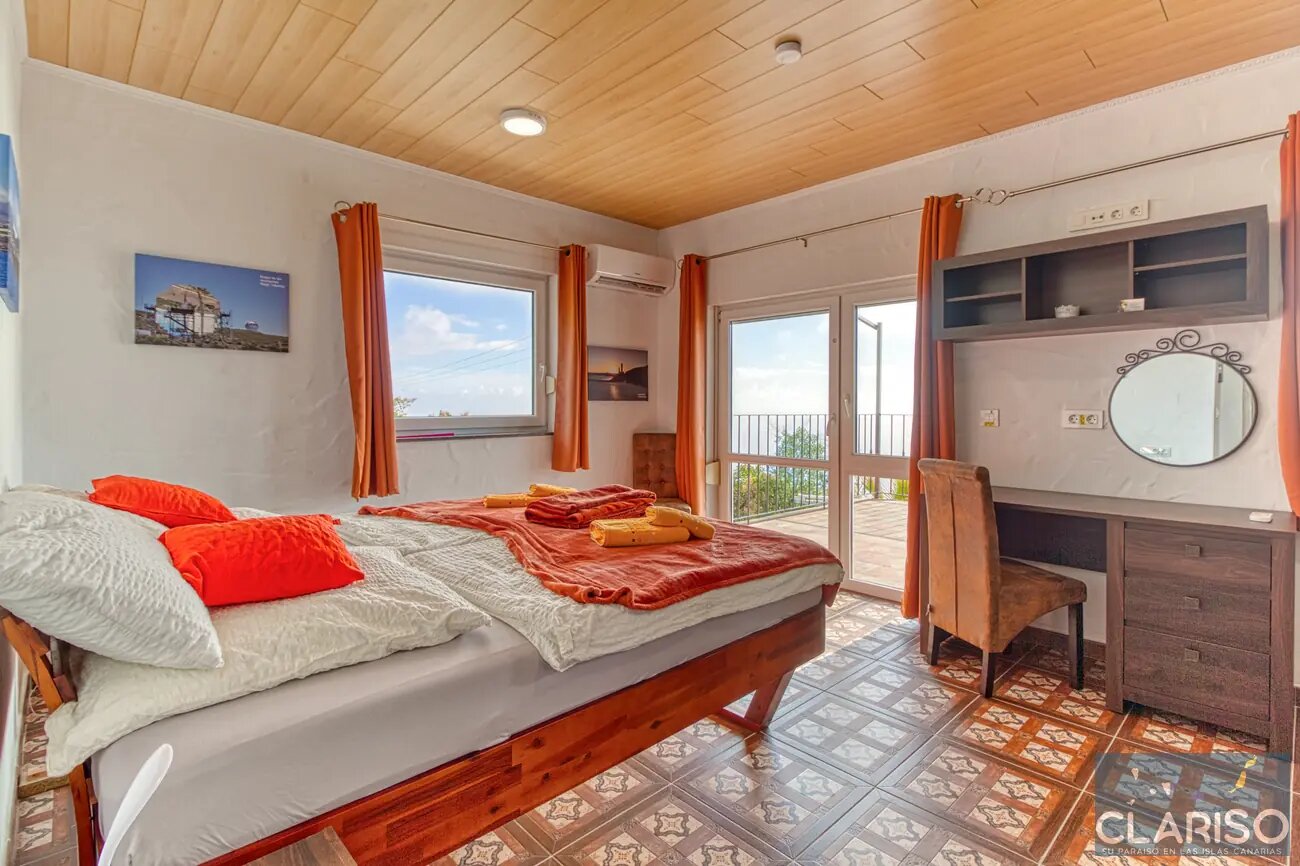 Hotel Rural Los Piratas Roque 6: Höchstgelegenes Apartment mit Meerblick und Frühstück in Tijarafe auf La Palma