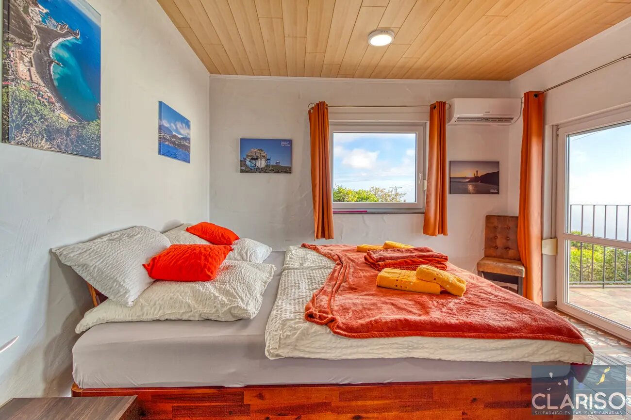 Hotel Rural Los Piratas Roque 6: Höchstgelegenes Apartment mit Meerblick und Frühstück in Tijarafe auf La Palma