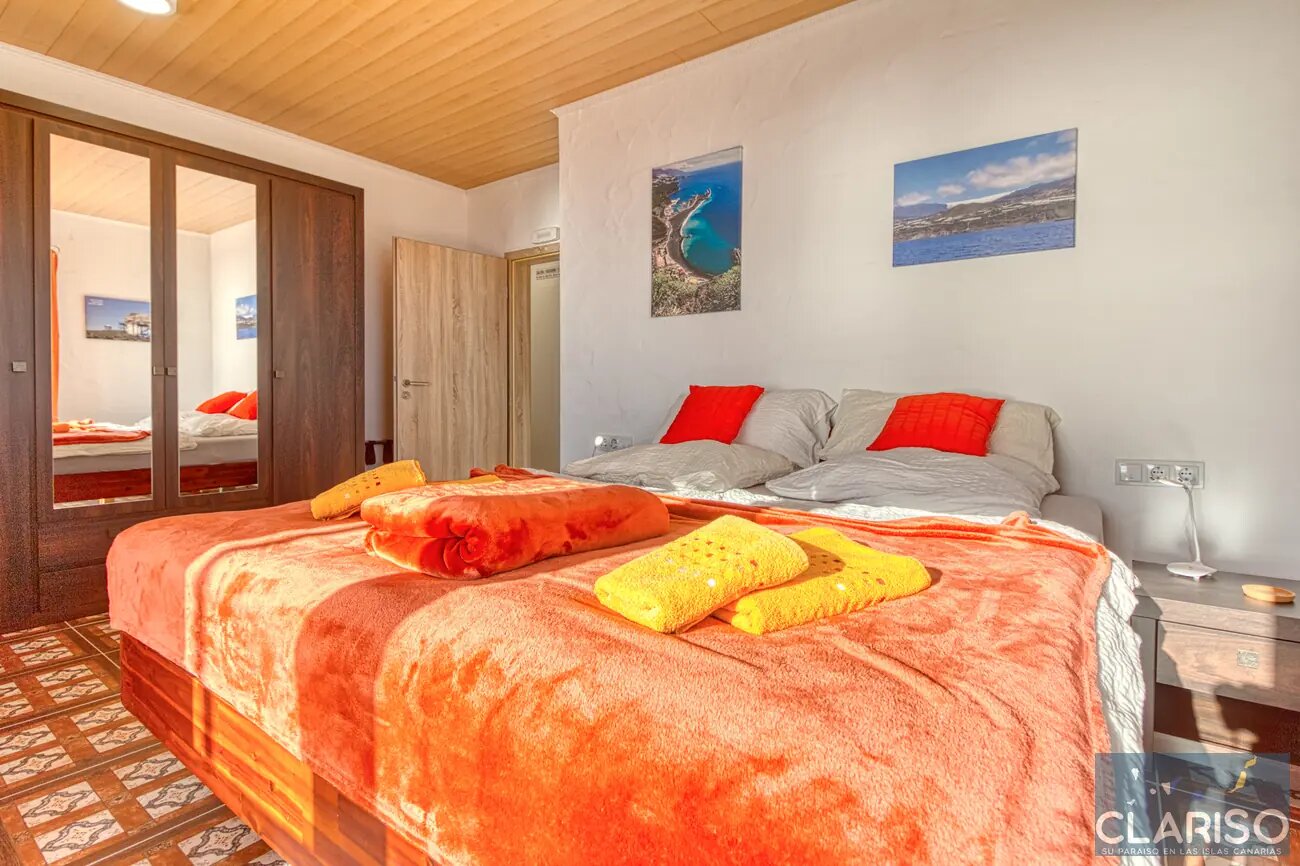 Hotel Rural Los Piratas Roque 6: Höchstgelegenes Apartment mit Meerblick und Frühstück in Tijarafe auf La Palma