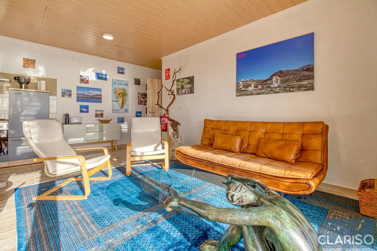 Hotel Rural Los Piratas Roque 6: Höchstgelegenes Apartment mit Meerblick und Frühstück in Tijarafe auf La Palma