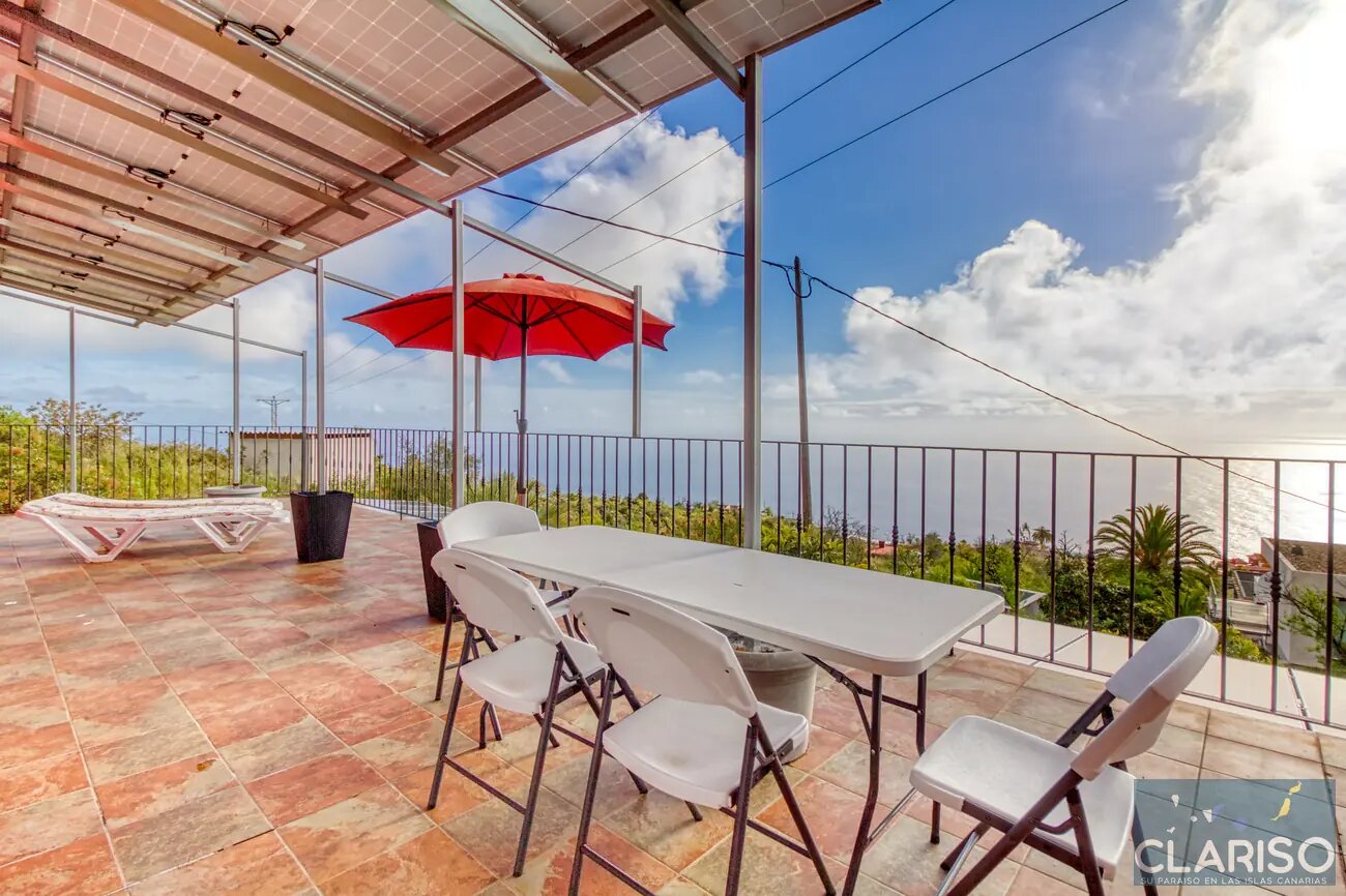 Hotel Rural Los Piratas Roque 6: Höchstgelegenes Apartment mit Meerblick und Frühstück in Tijarafe auf La Palma