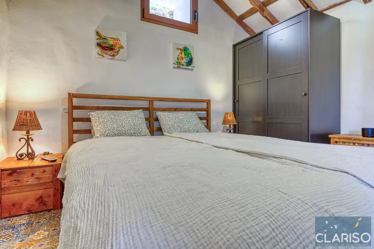 Bodega Linda: Renovierte ehemalige Bodega mit Liegepool auf 1304 m in den Weinbergen von Puntagorda auf La Palma