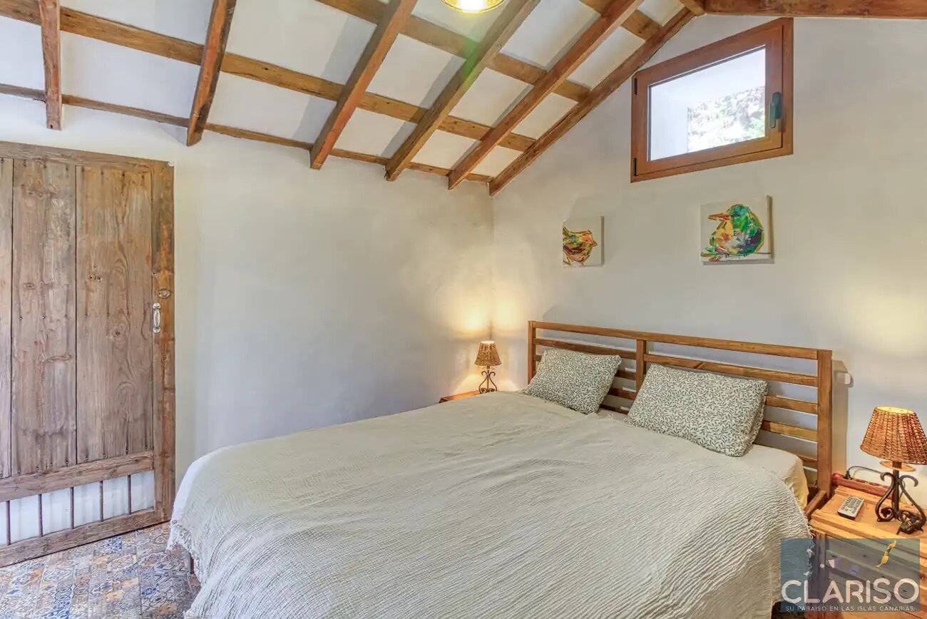 Bodega Linda: Renovierte ehemalige Bodega mit Liegepool auf 1304 m in den Weinbergen von Puntagorda auf La Palma