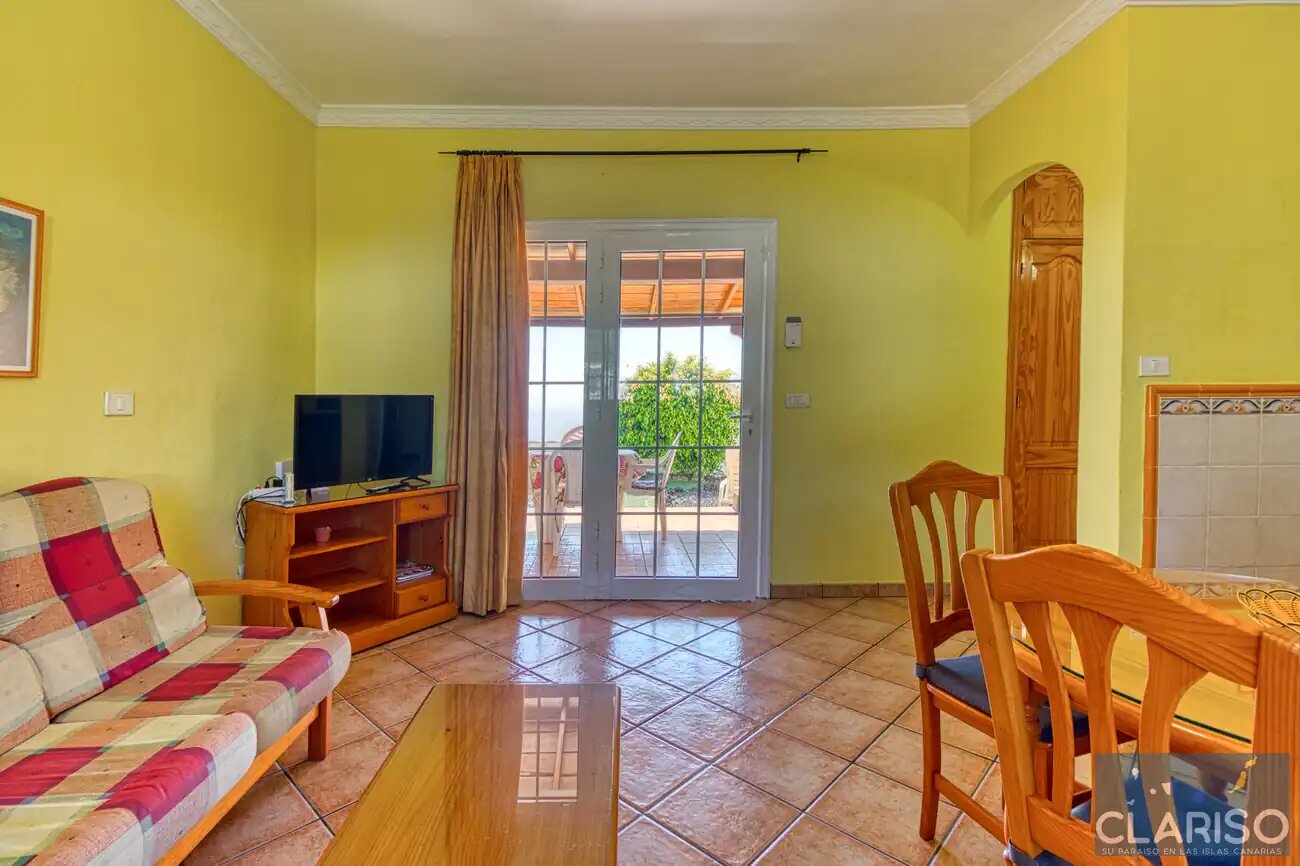 El Poleal 1: Ferienwohnung mit Meerblick als nördlichste Einheit der Anlage El Poleal in Los Llanos de Aridane auf La Palma