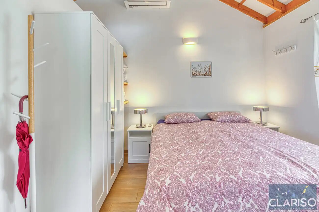 Casa Mesigresi: Ehemalige Schreinerei als Designferienhaus mit solargeheiztem Pool in Puntagorda auf La Palma