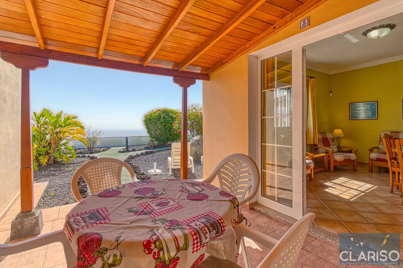 El Poleal 3: Ferienwohnung im Herzen der Anlage El Poleal mit Meerblick in Los Llanos de Aridane auf La Palma