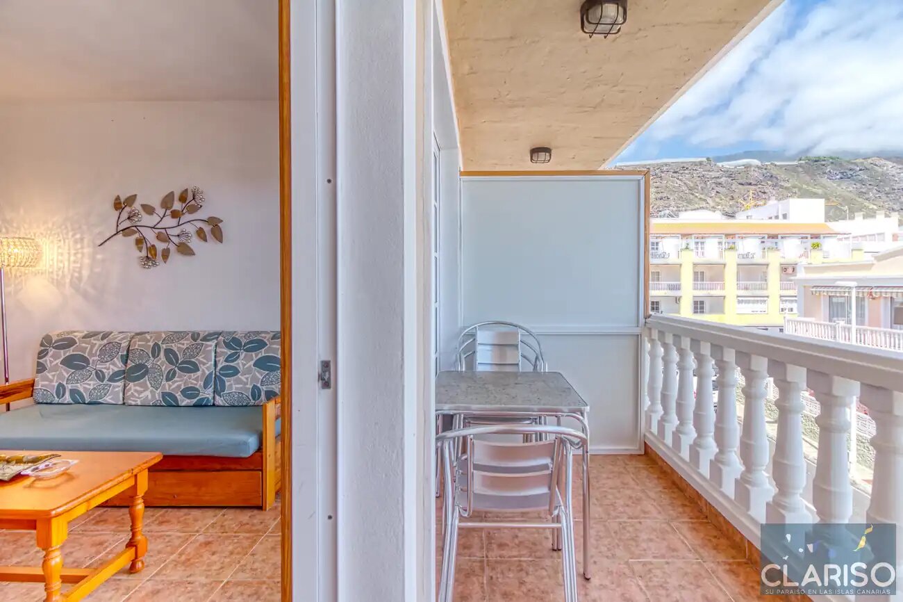 Apartamento Roque Vista: Ferienwohnung mit Meerblick-Balkon 4 Minuten vom Strand in Puerto Naos auf La Palma